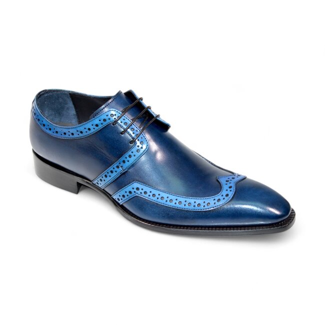 Duca Savona Men's Shoes Calf-Skin Leather Oxfords