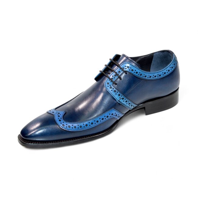 Duca Savona Men's Shoes Calf-Skin Leather Oxfords