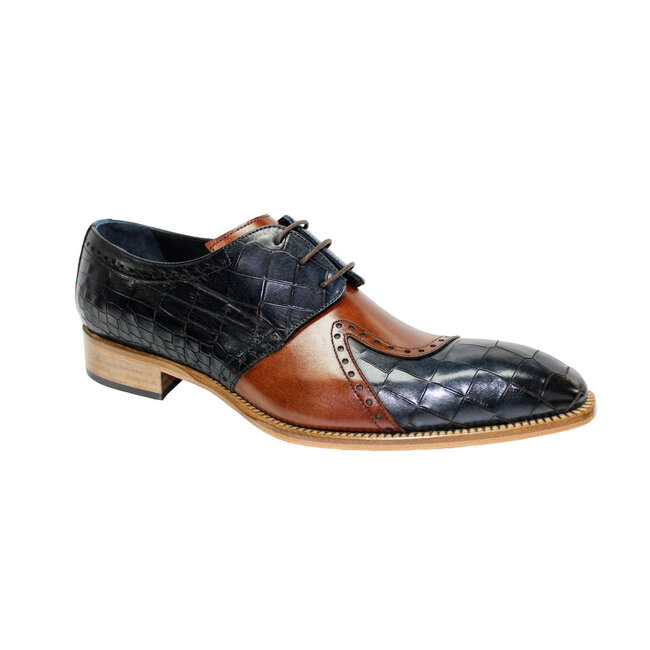 Duca by Matiste Valentano Croc Print & Leather