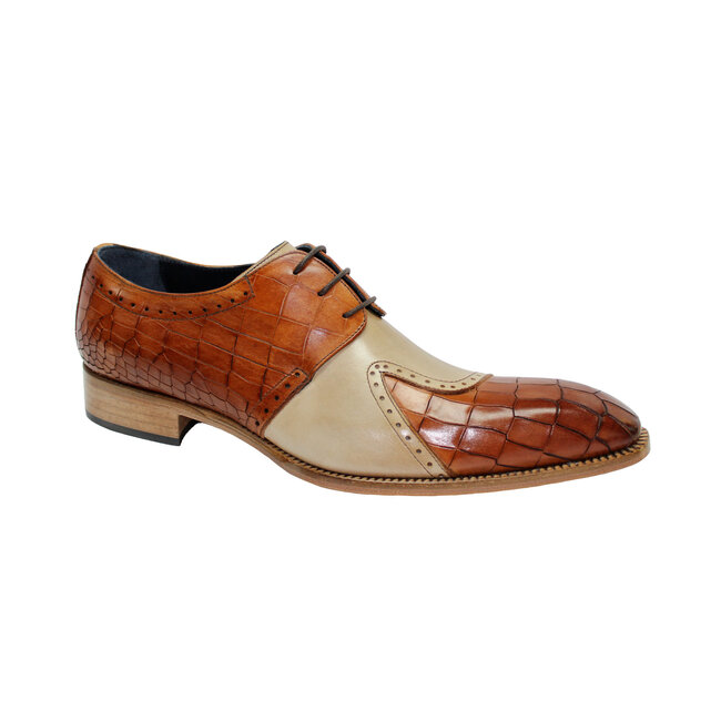 Duca by Matiste Valentano Croc Print & Leather