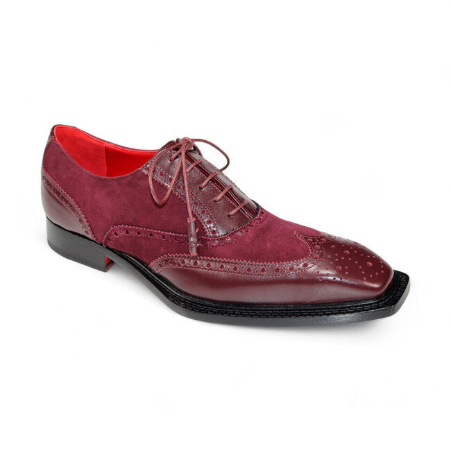 Emilio Franco Emilio Franco "Antonio" Genuine Leather/ Suede Shoes