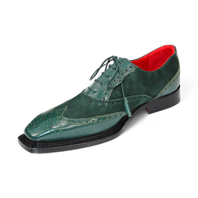 Emilio Franco Emilio Franco "Antonio" Genuine Leather/ Suede Shoes