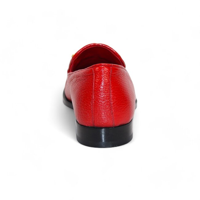 Emilio Franco "Edgardo" Men's Shoes Black Deer-Skin Leather Loafers