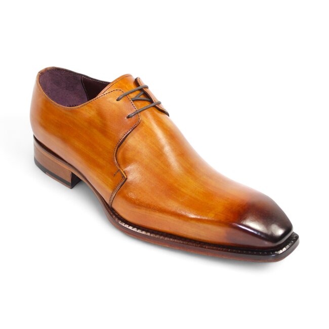 Emilio Franco Emilio Franco "Franco" Genuine Calfskin Leather Lace-up Shoes.