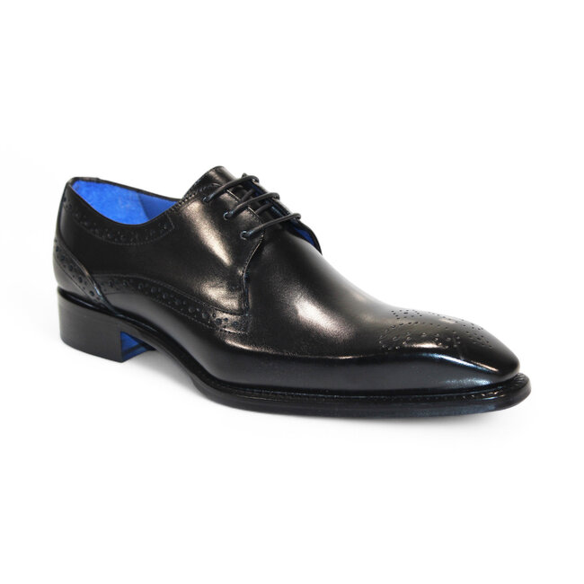 Emilio Franco Emilio Franco Giacamo Leather Shoes Black