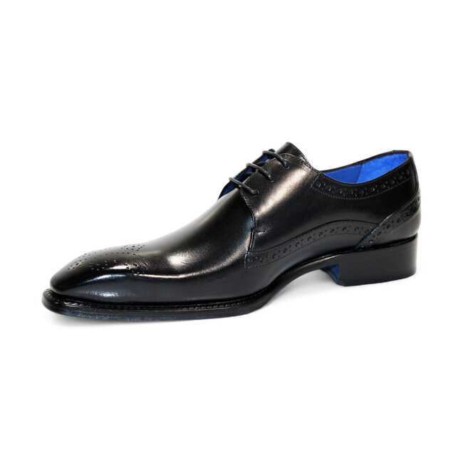 Emilio Franco Giacamo Leather Shoes Black