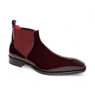 Emilio Franco Emilio Franco Leonardo Patent Leather Boots