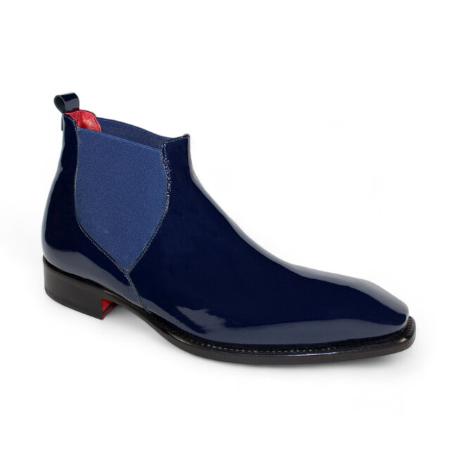 Emilio Franco Emilio Franco Leonardo Patent Leather Boots