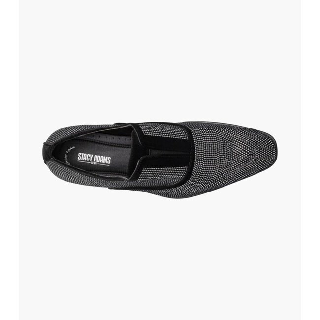 Stacy Adams Starleigh Rhinestone Plain Toe Slip On