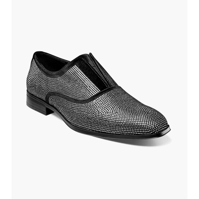 Starleigh Rhinestone Plain Toe Slip On