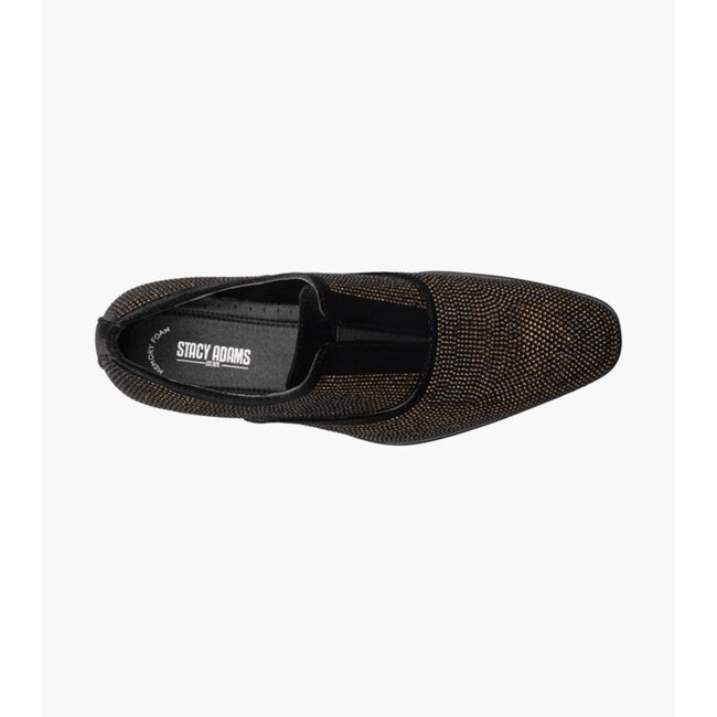 Stacy Adams Starleigh Rhinestone Plain Toe Slip On