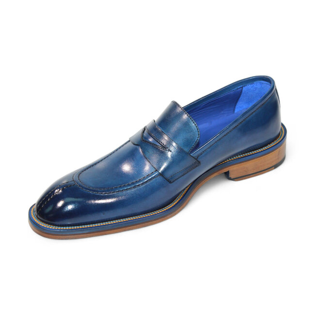 Emilio Franco Mirko Calfskin Loafers