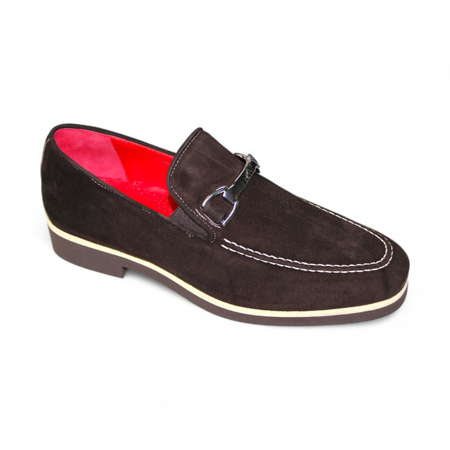 Emilio Franco Emilio Franco Nino II Men's Shoes Suede Leather Loafers