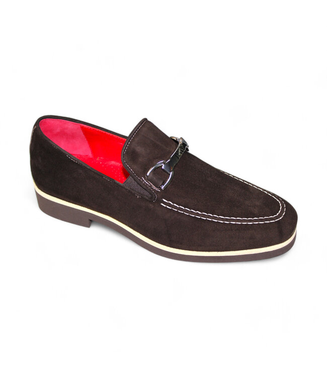 Emilio Franco Emilio Franco Nino II Men's Shoes Suede Leather Loafers
