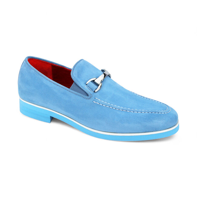 Emilio Franco Emilio Franco Nino II Men's Shoes Suede Leather Loafers