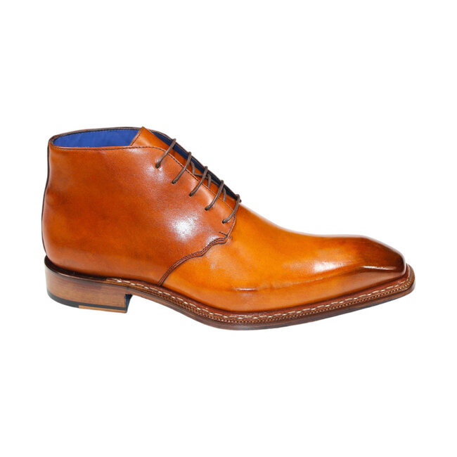 Emilio Franco Emilio Franco 'Rocco' Men's Shoes Black Calf-Skin Leather Boot,