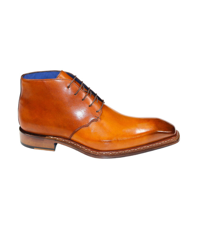 Emilio Franco Emilio Franco 'Rocco' Men's Shoes Black Calf-Skin Leather Boot,