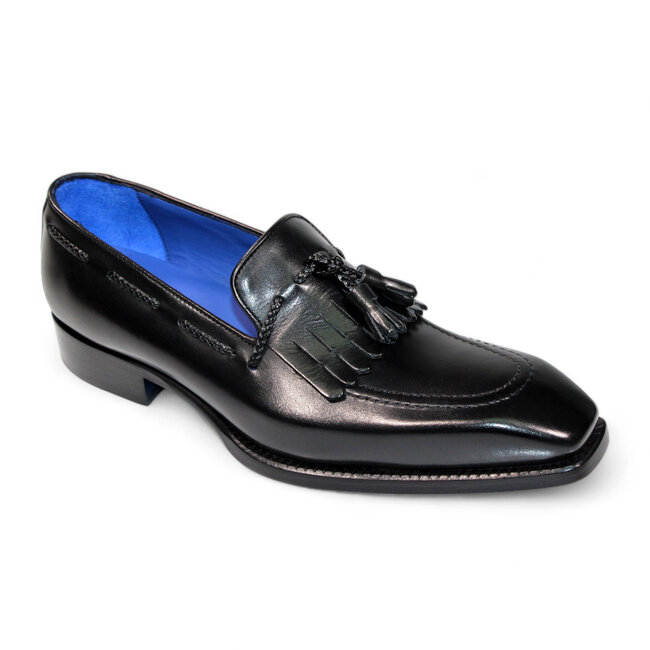 Emilio Franco 'Tommaso' Men's Shoes Calf-Skin Leather Loafers