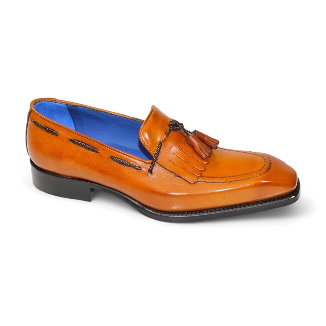 Emilio Franco 'Tommaso' Men's Shoes Calf-Skin Leather Loafers
