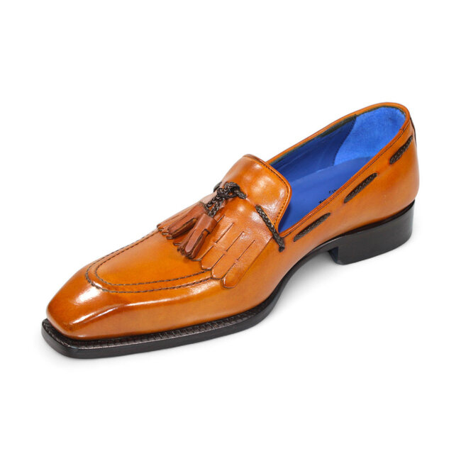 Emilio Franco 'Tommaso' Men's Shoes Calf-Skin Leather Loafers