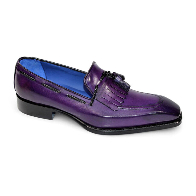 Emilio Franco 'Tommaso' Men's Shoes Calf-Skin Leather Loafers