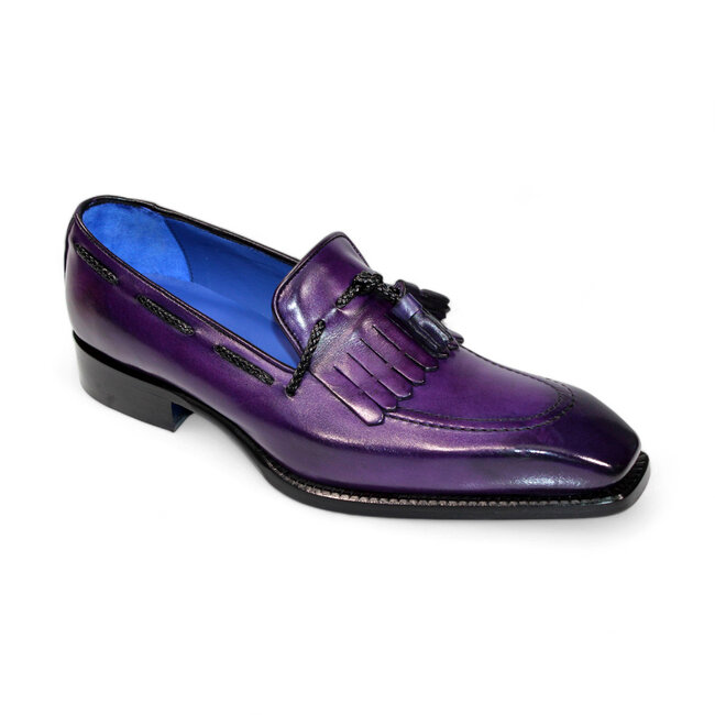 Emilio Franco 'Tommaso' Men's Shoes Calf-Skin Leather Loafers