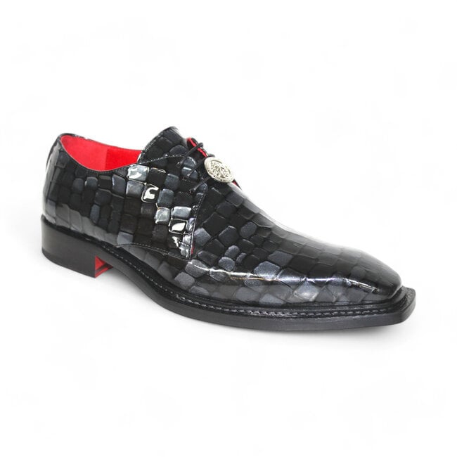 Emilio Franco Emilio Franco Couture 'Santo' Patent Croco Print Shoes