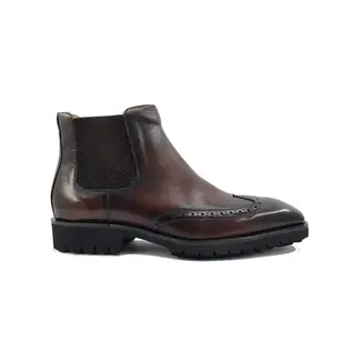 Carrucci Carrucci Men's Wing-Tip Boot