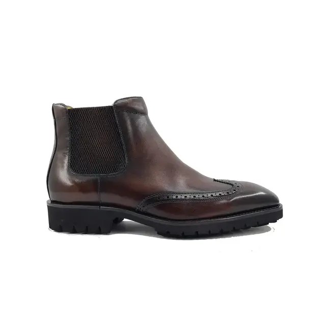 Carrucci Carrucci Men's Wing-Tip Boot