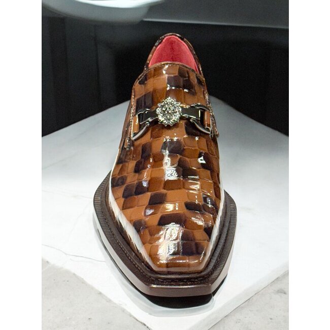 Emilio Franco Emilio Franco Couture 'Narciso' Shoes Multi Brown