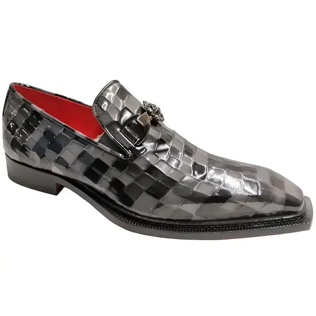 Emilio Franco Couture 'Narciso' Shoes Multi Gray
