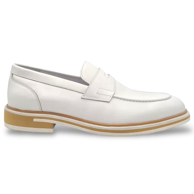 Carrucci Calfskin Penny Loafer 'KS519-04' Mem's Shoes