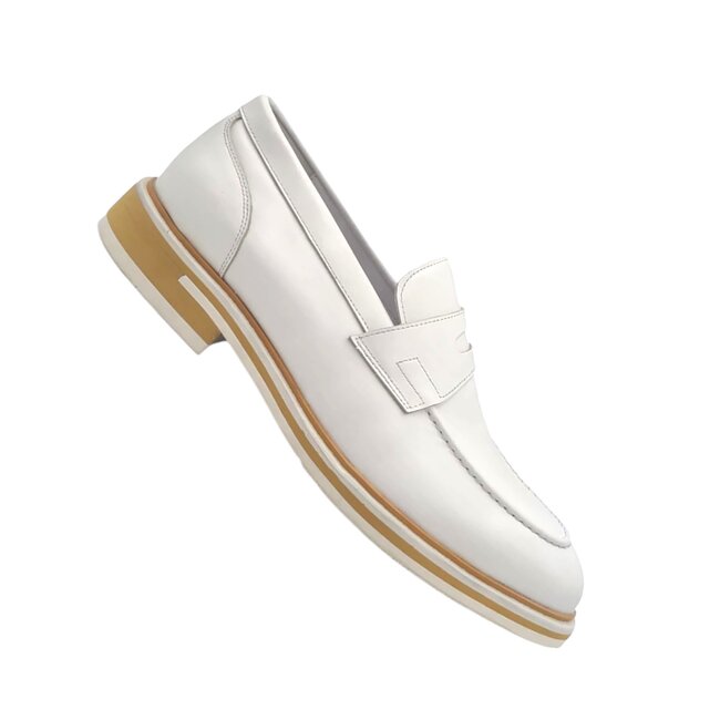 Carrucci Calfskin Penny Loafer 'KS519-04' Mem's Shoes