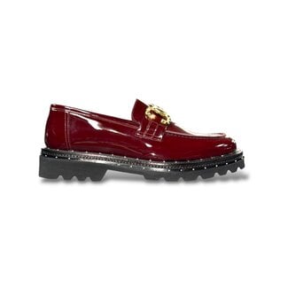 Sigotto Uomo Men's patent leather loafers lug sole