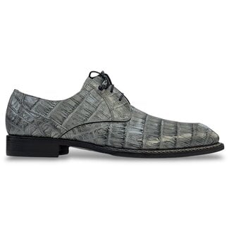 Mezlan Mezlan Mens Shoes Gator Gray Derby  Shoes 'Pearl' '50070-f'