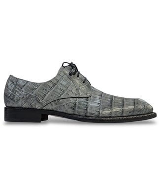 Mezlan Mezlan Mens Shoes Gator Gray Derby  Shoes 'Pearl' '50070-f'