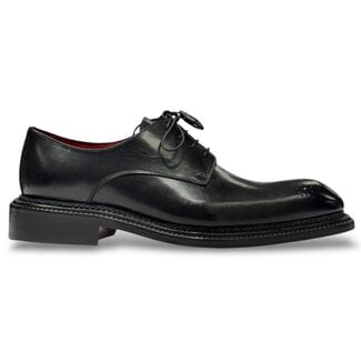 Emilio Franco Emilio Franco Artigiana 'Delfino' Italian Calf Leather Shoes Black