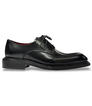 Emilio Franco Emilio Franco Artigiana 'Delfino' Italian Calf Leather Shoes Black