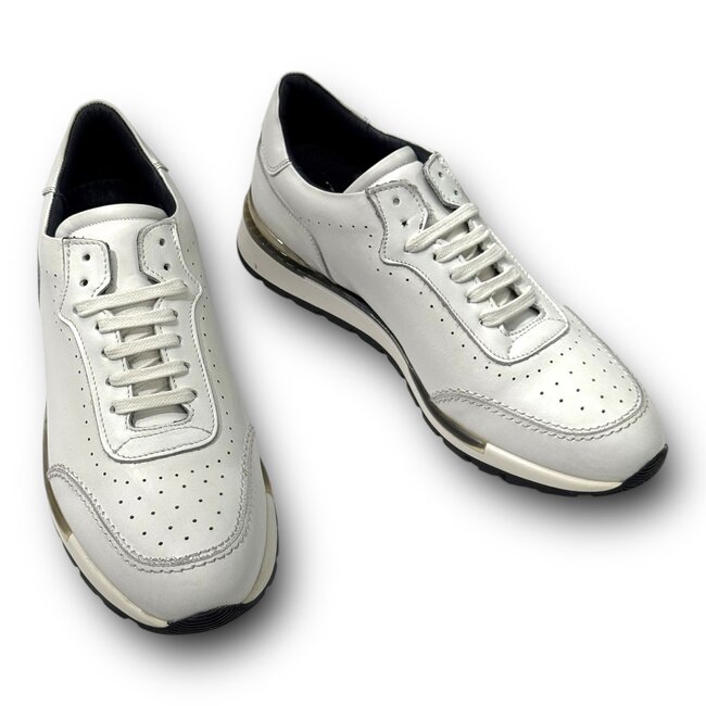 Duca 'Marini' Navy All Calf Men Sneaker