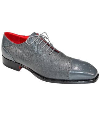 Emilio Franco Emilio Franco 'Bosco' Genuine Deer-skin Shoes Grey