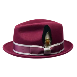 Bruno Capelo CASABLANCA WOOL FELT FEDORA HAT
