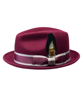 Bruno Capelo CASABLANCA WOOL FELT FEDORA HAT