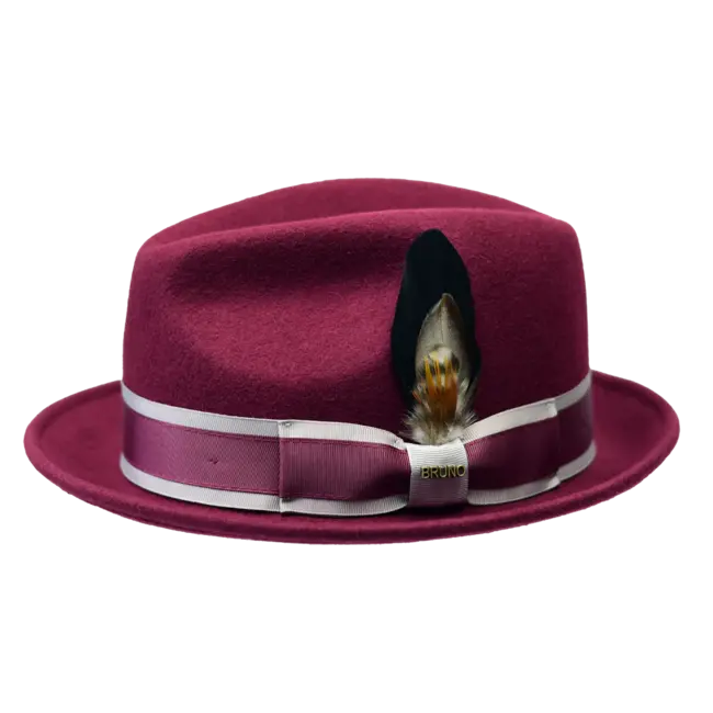Bruno Capelo CASABLANCA WOOL FELT FEDORA HAT