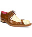 Fennix ;Harry' Genuine Alligator Shoes Beige/Brown