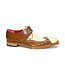Fennix ;Harry' Genuine Alligator Shoes Beige/Brown