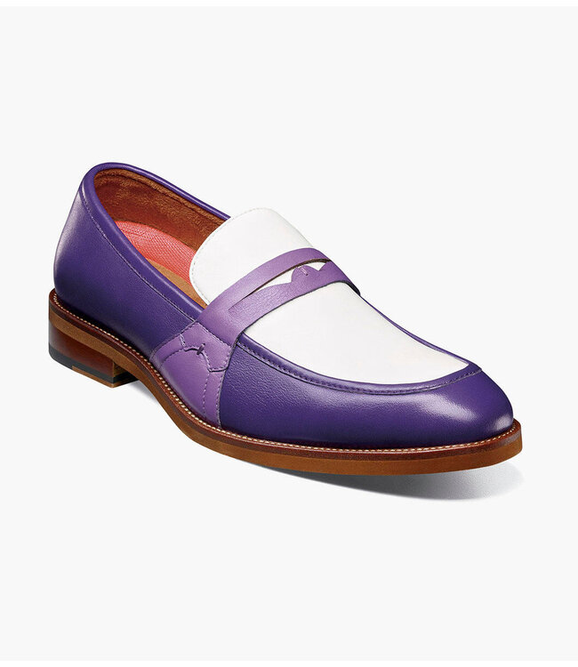 Stacy Adams Prichard Moc Toe Penny Slip On