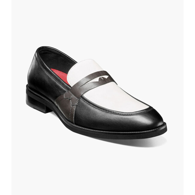 Stacy Adams Prichard Moc Toe Penny Slip On