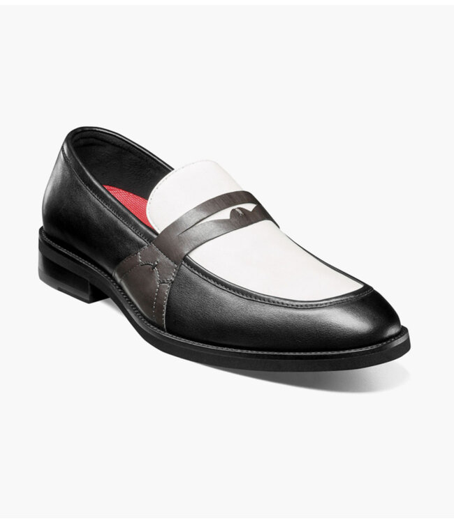 Stacy Adams Prichard Moc Toe Penny Slip On