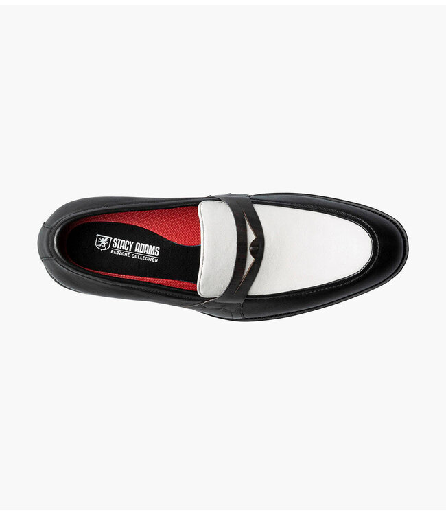Stacy Adams Prichard Moc Toe Penny Slip On