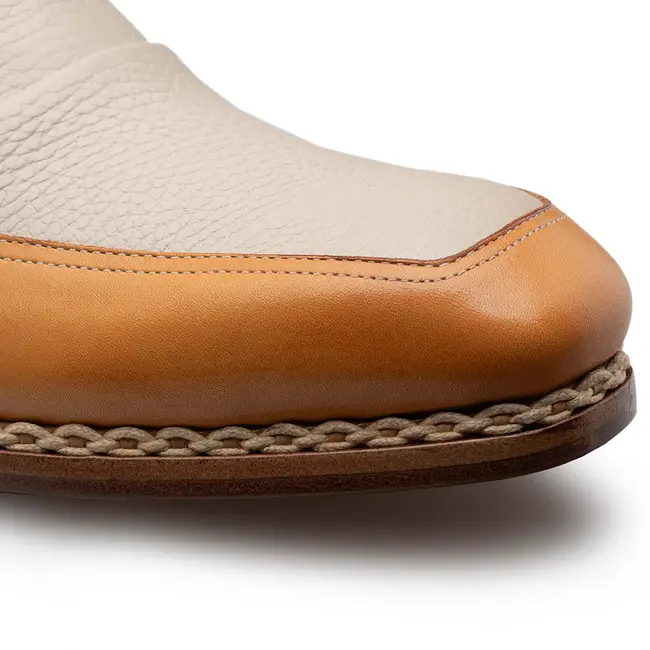 'Cadena' Two-Tone Monk Strap